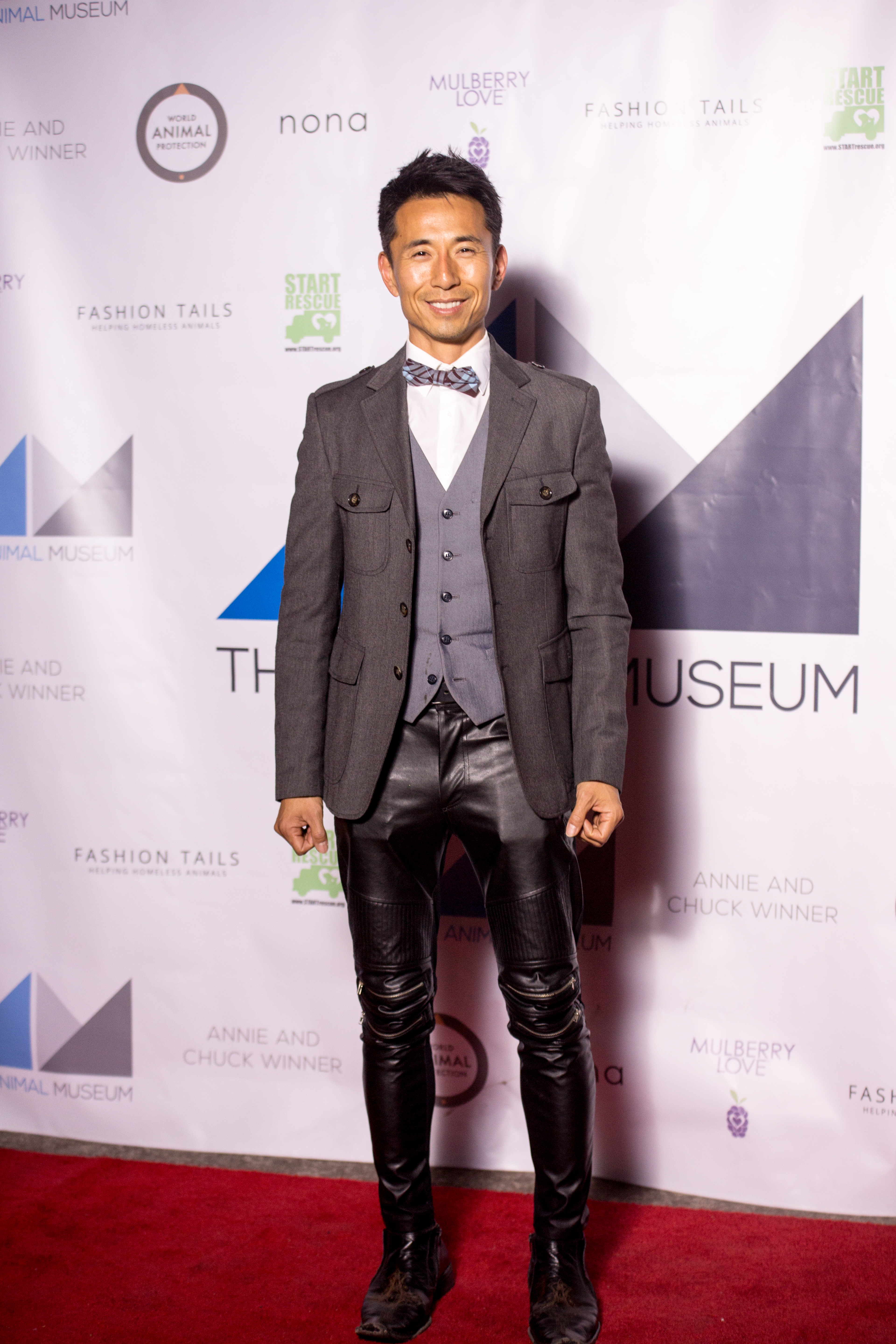 Kyson at the opening of the Animal Museum in December 2016