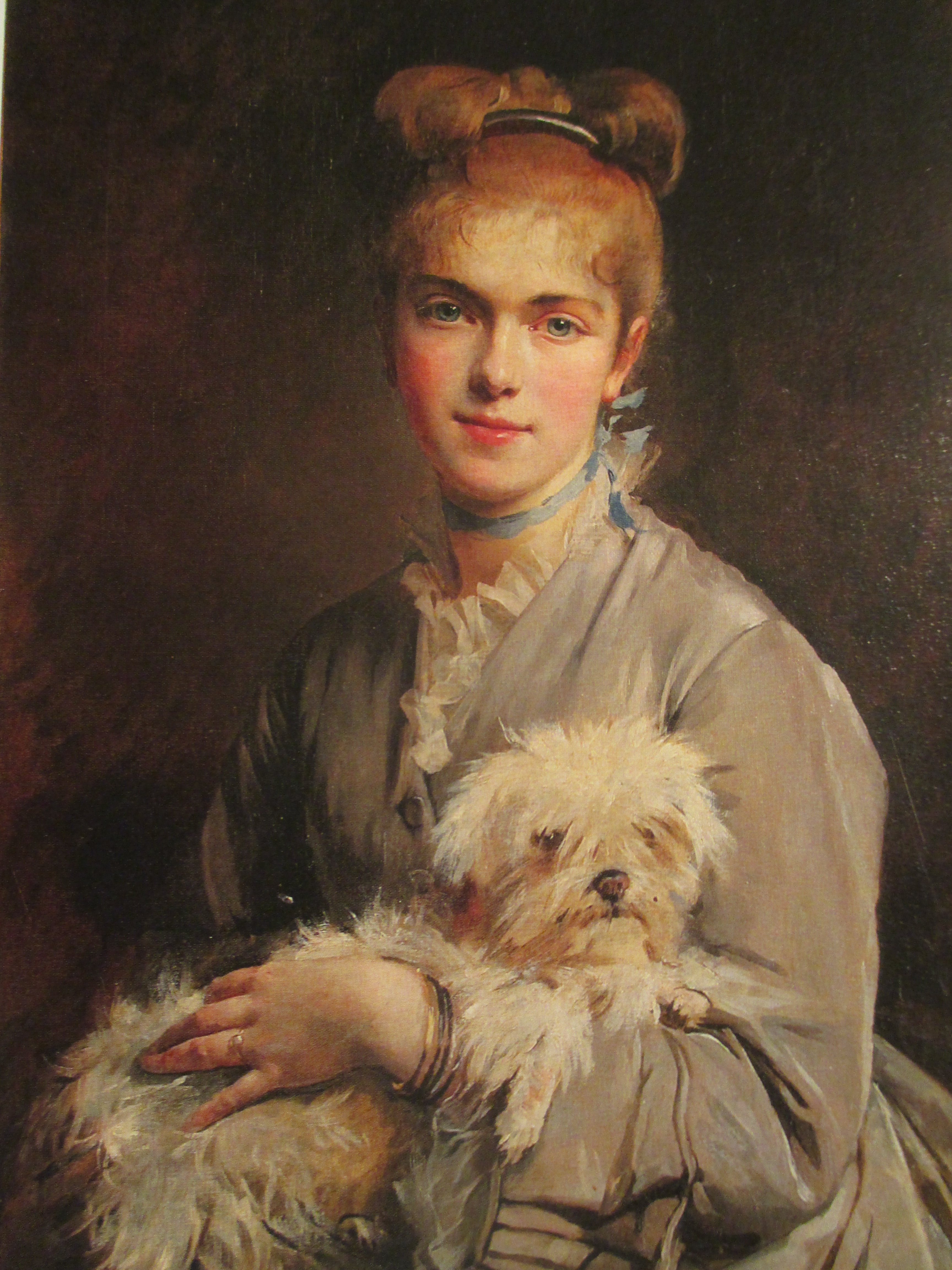 Дама с собачкой описание. «Дама с собачкой» (1868).