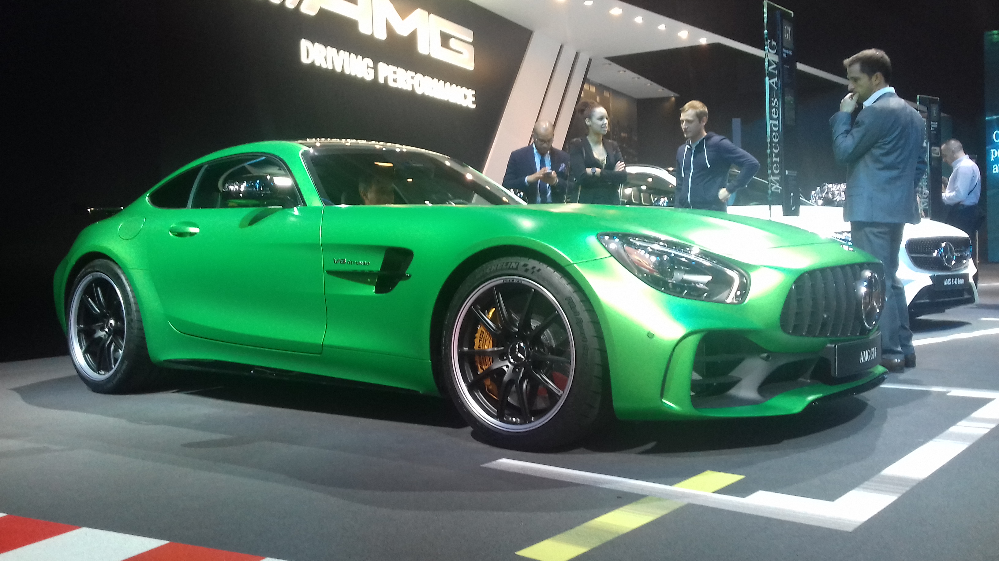 AMG gt зеленый дьявол