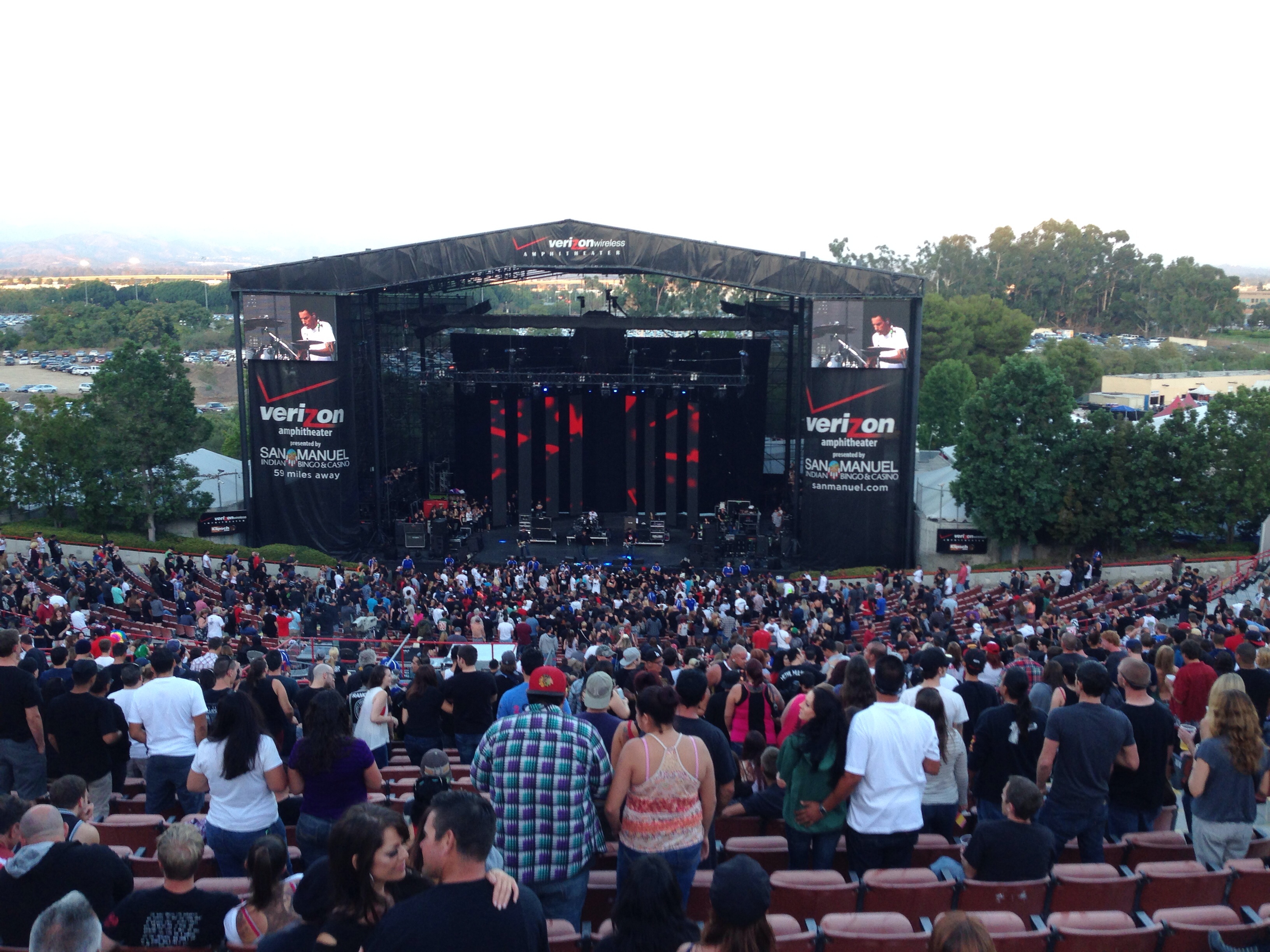 Ford ampitheatre seating chart #1