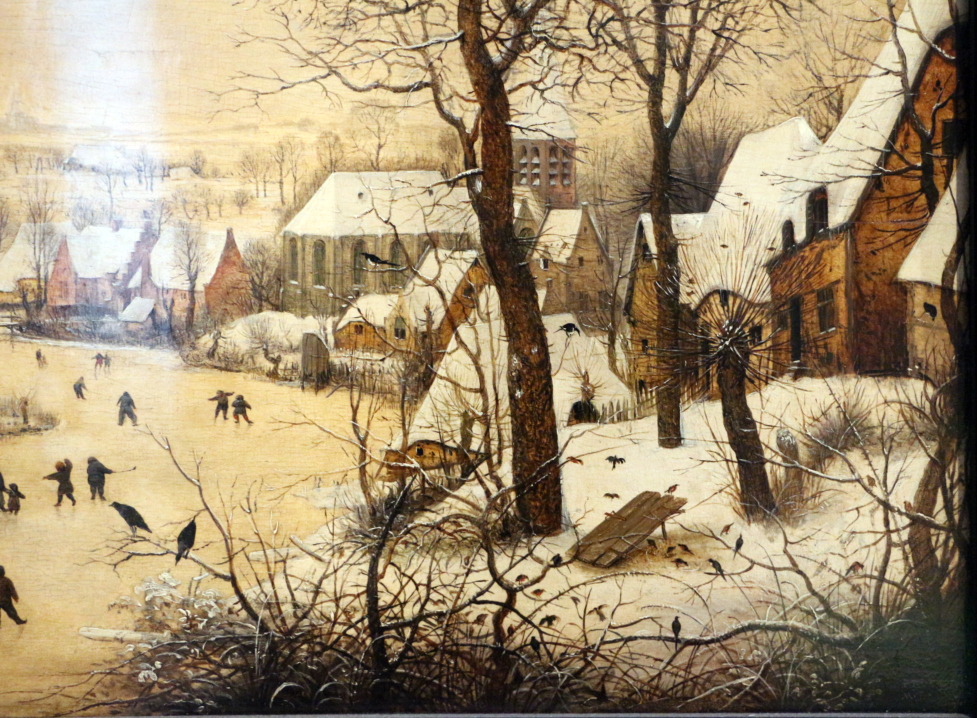 File:Pieter bruegel il vecchio, paesaggio invernale con trappola per uccelli,  1565, 03.JPG - Wikimedia Commons