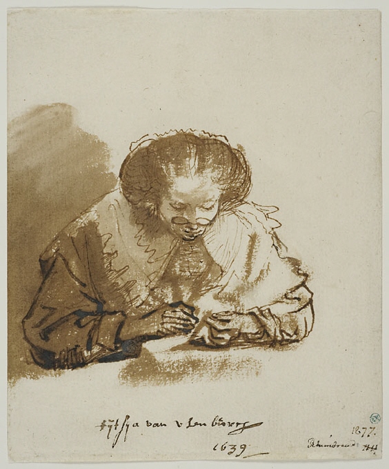 Portrait of Titia van Uylenburgh