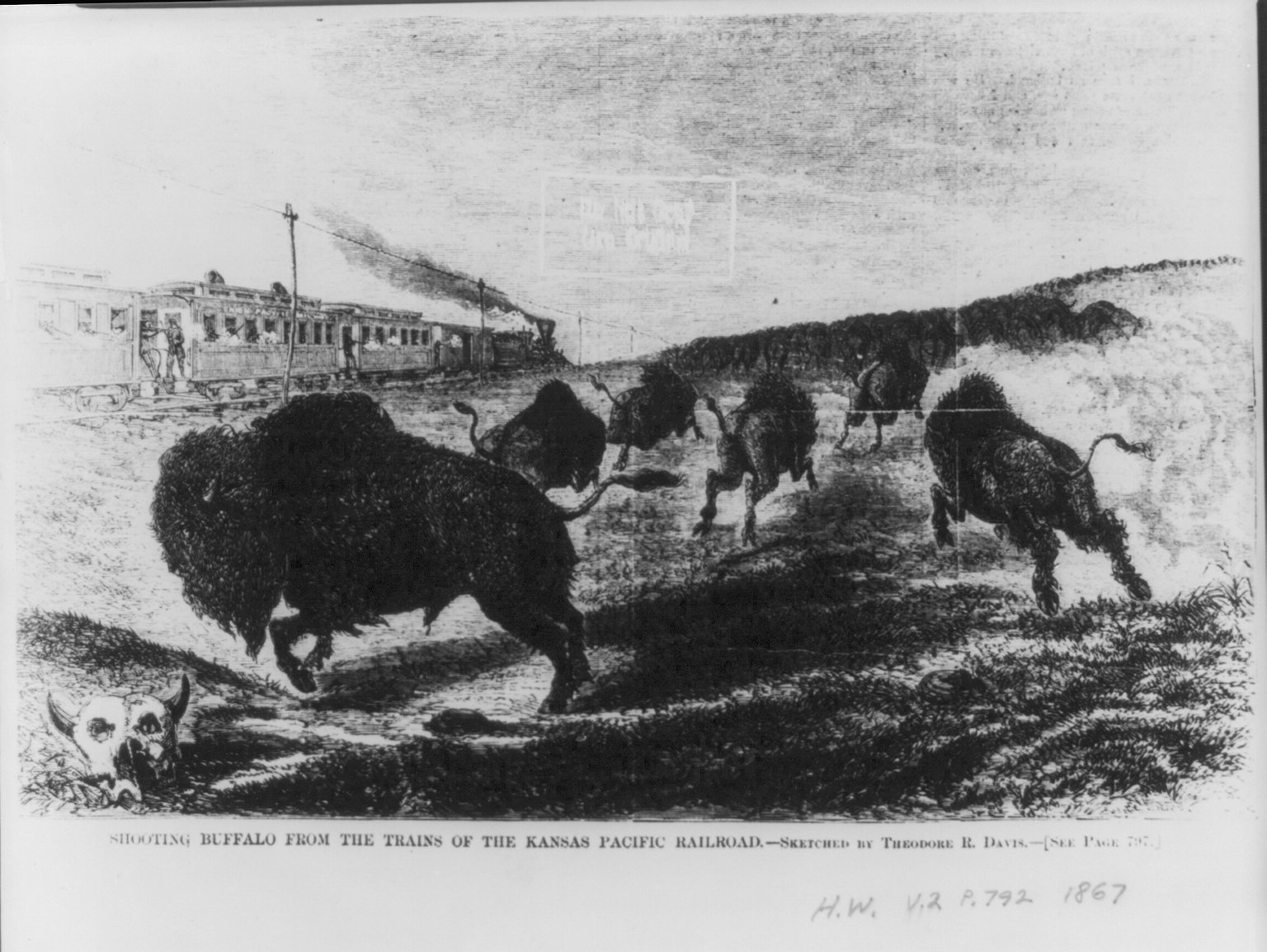 linse Etna Reaktor File:Shooting buffalo from the trains of the Kansas Pacific Railroad  LCCN2007675396.jpg - Wikimedia Commons