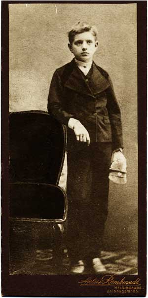 11-year-old Sibelius in 1876