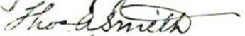 File:Signature of Thomas Alexander Smith.png