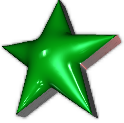 Green Star PNG Transparent Images Free Download