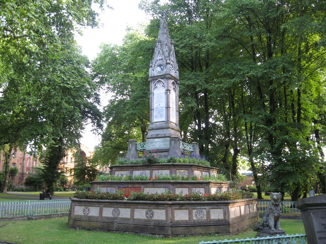 File:The Burdett Coutts Memorial Sundial, St Pancras Gardens, London - geograph.org.uk - 1462101.jpg