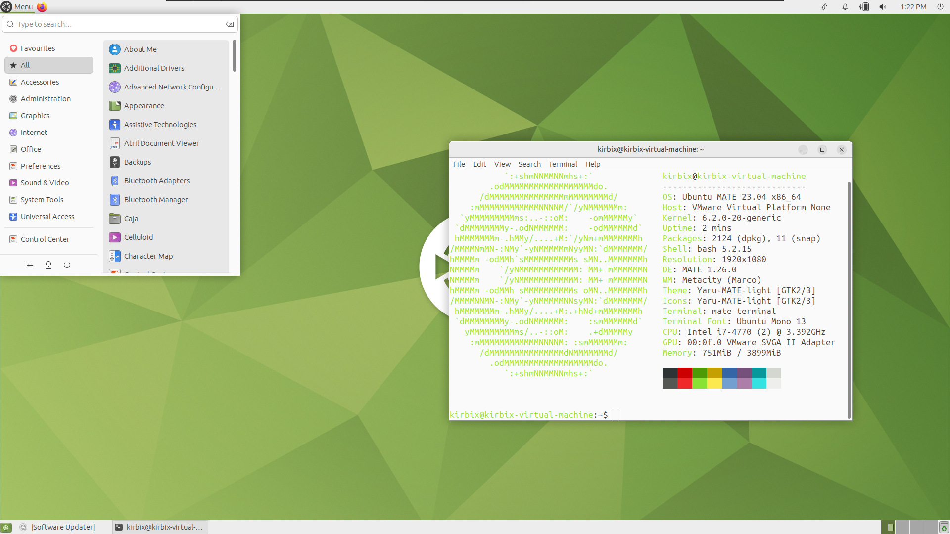 Ubuntu MATE 21.10 for GPD Pocket 3