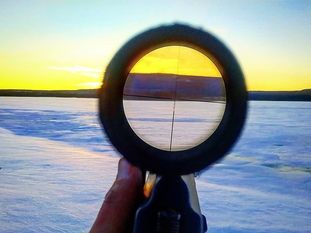 sniper rifle scope view