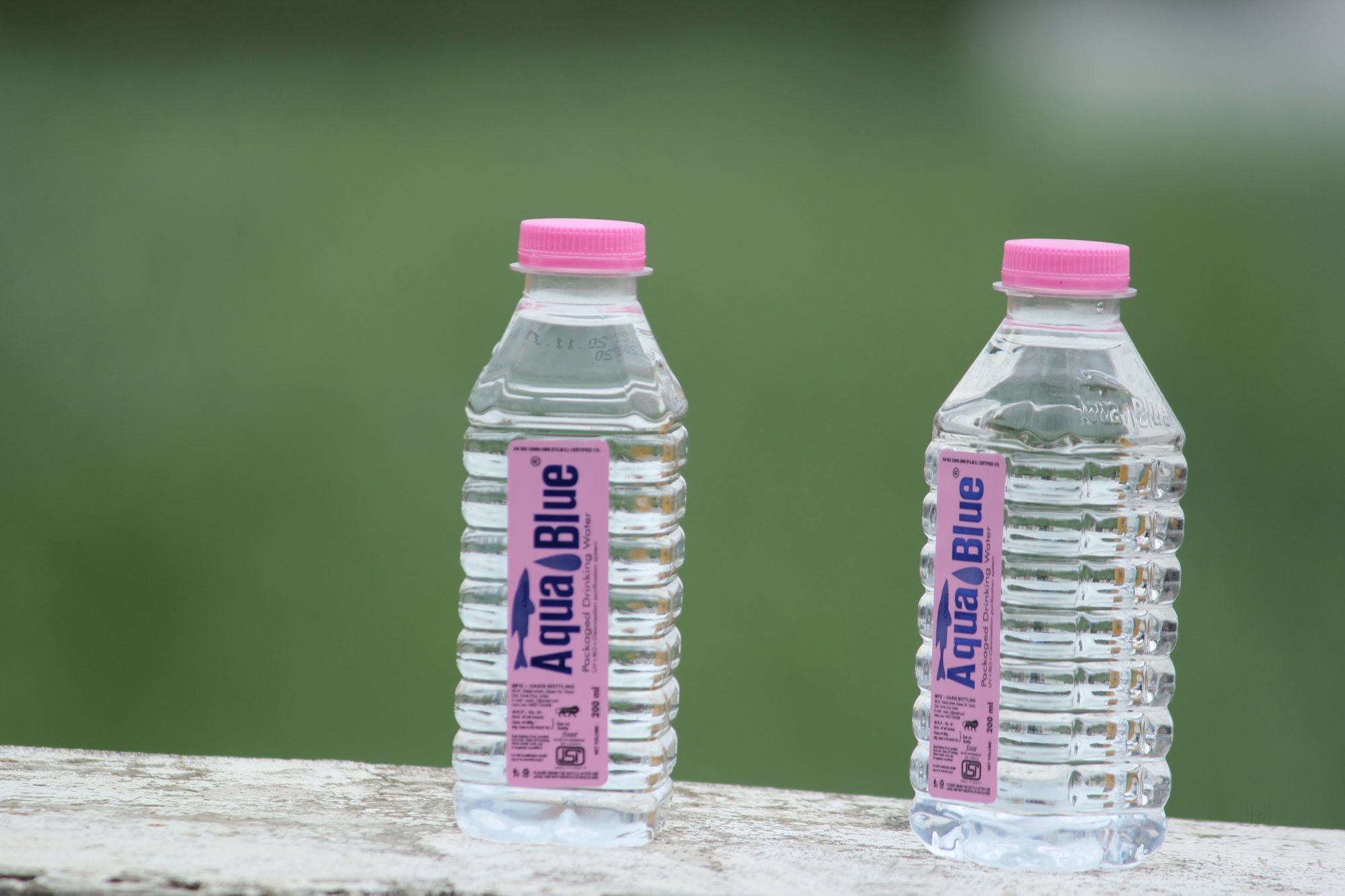 Blue Packaged Drinking Water