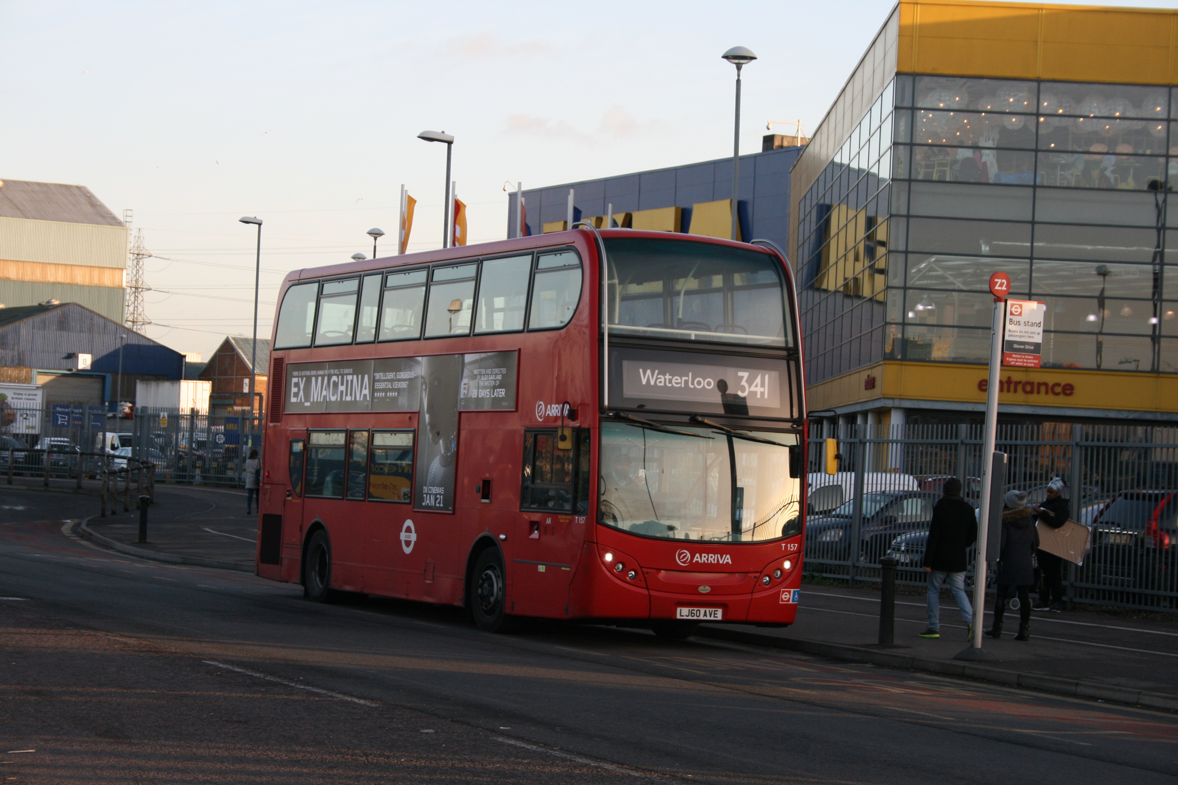 341 автобус пермь. Ikea London Bus.
