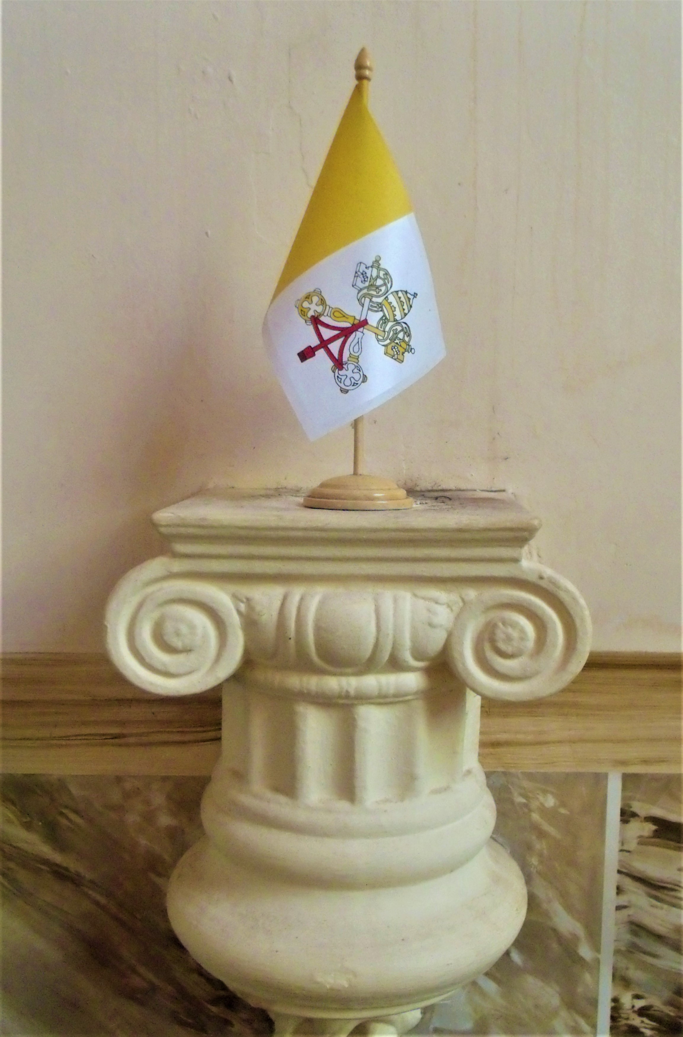 Bandeira de Mesa Vaticano