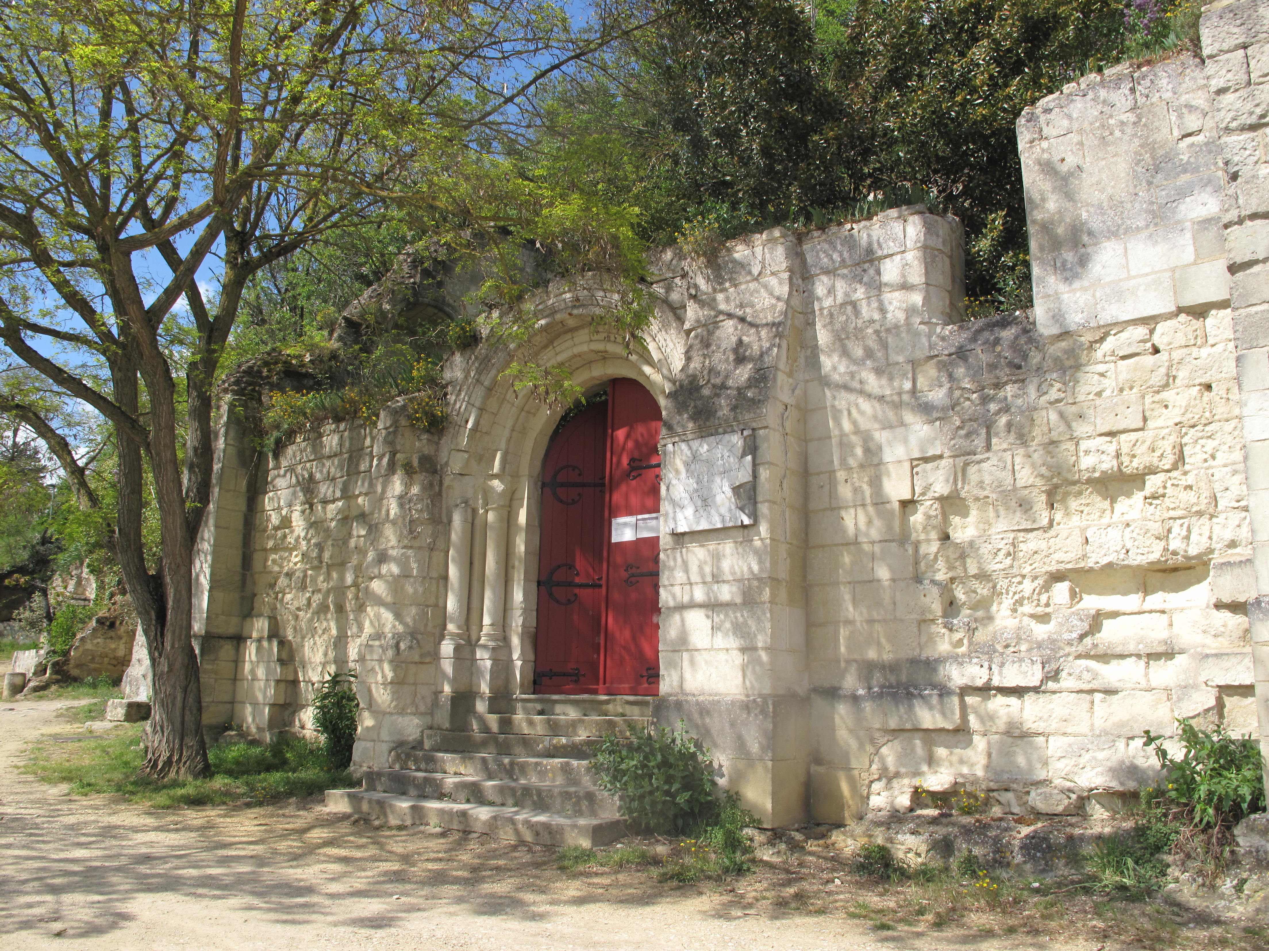 Chapelle Sainte-Radegonde  France Centre-Val de Loire Indre-et-Loire Chinon 37500