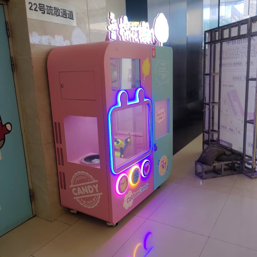 cotton candy vending machine