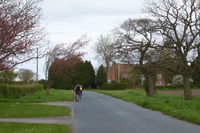 File:Cyclists on Moor Lane - geograph.org.uk - 3930260.jpg