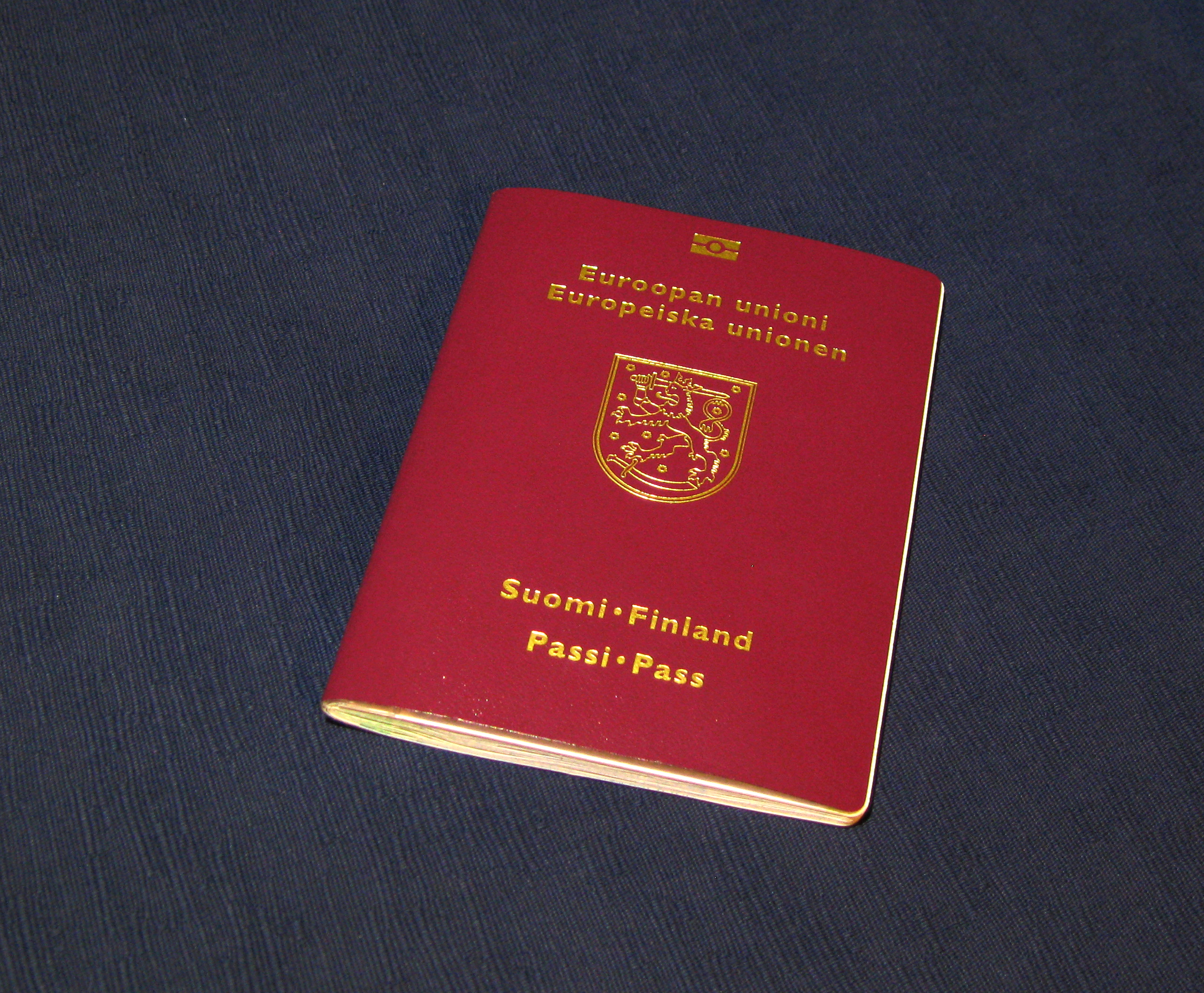 File:Finland passport  - Wikimedia Commons