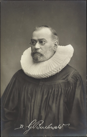 Georg Buchwald als Pfarrer in St.&nbsp;Michaelis, Leipzig 1908