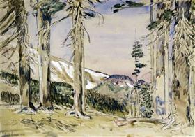 File:Hassam - end-of-timberline-mt-hood.jpg