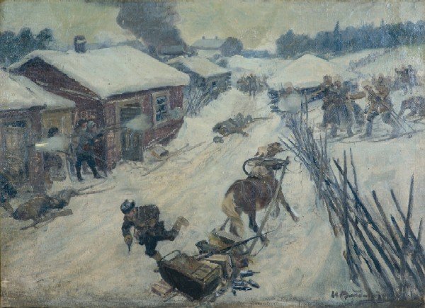 File:Ivan Vladimirov an-episode-from-the-civil-war-the-battle-in-the-village-1920.jpg