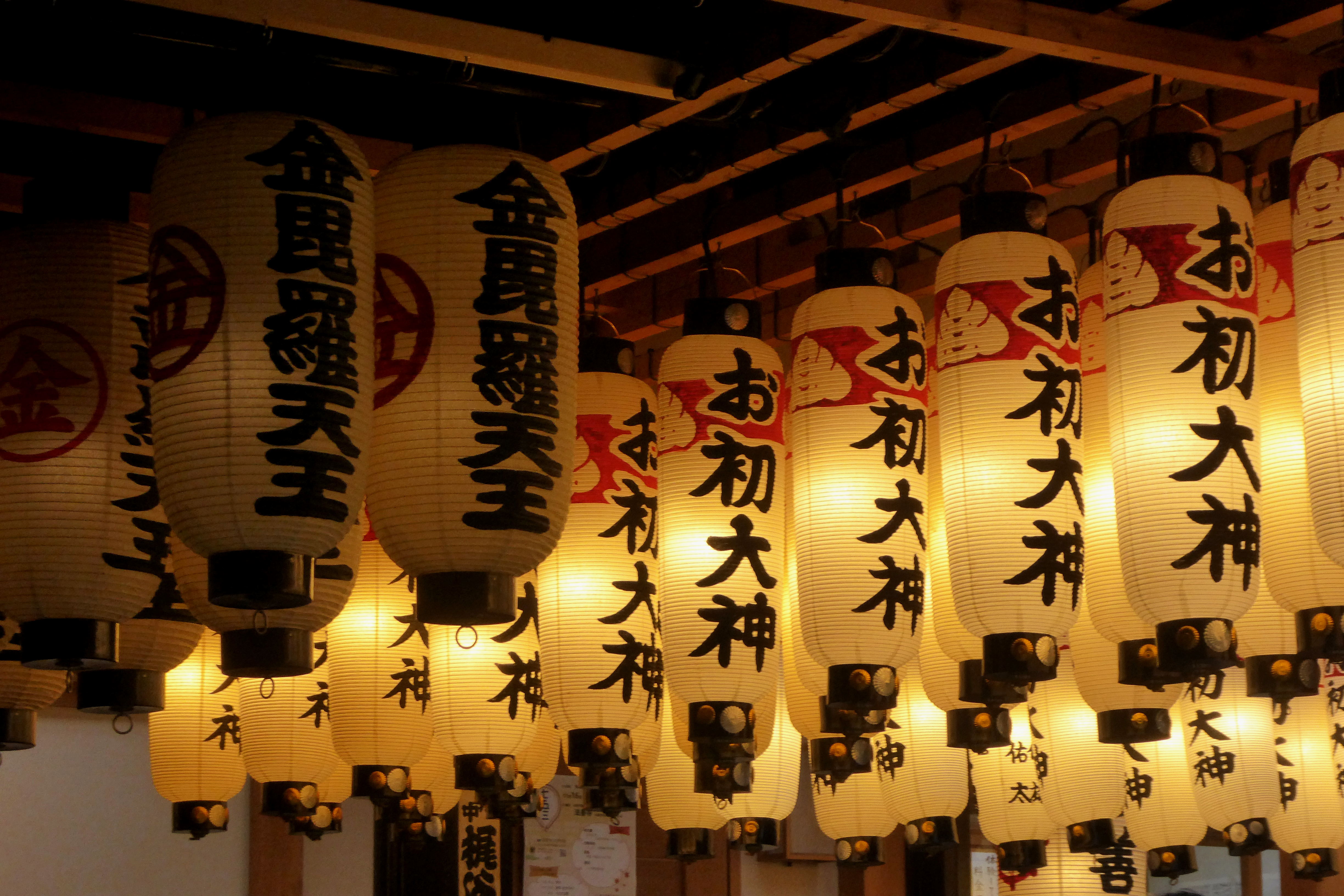 Lanterns at Hozenji, Osaka.jpg