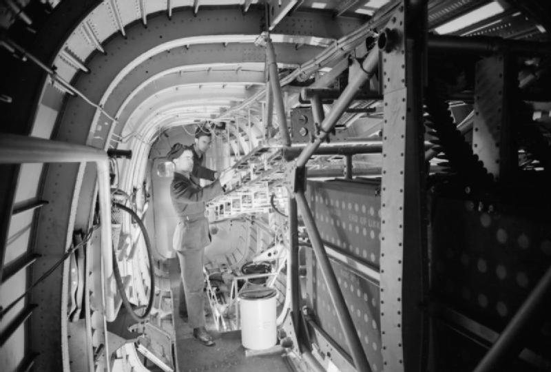 File:Loading gun ammunition in Halifax WWII IWM CH 6640.jpg