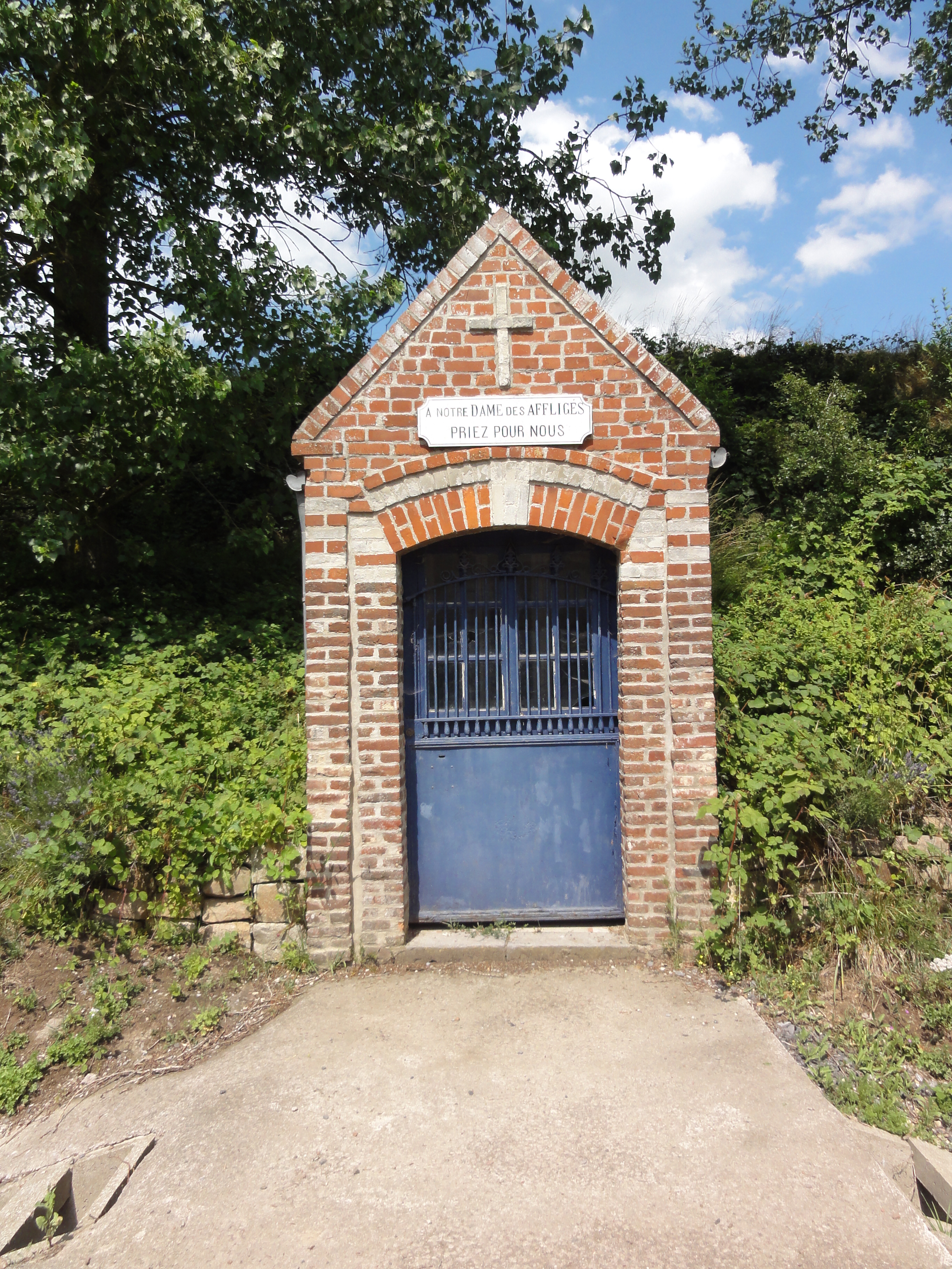 Chapelle Notre-Dame des Affligés  France Hauts-de-France Nord Beaudignies 59530