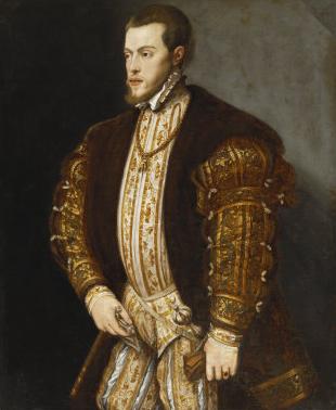 File:Portrait of King Philip II of Spain, in Gold-Embroidered Costume with Order of the Golden Fleece.jpg