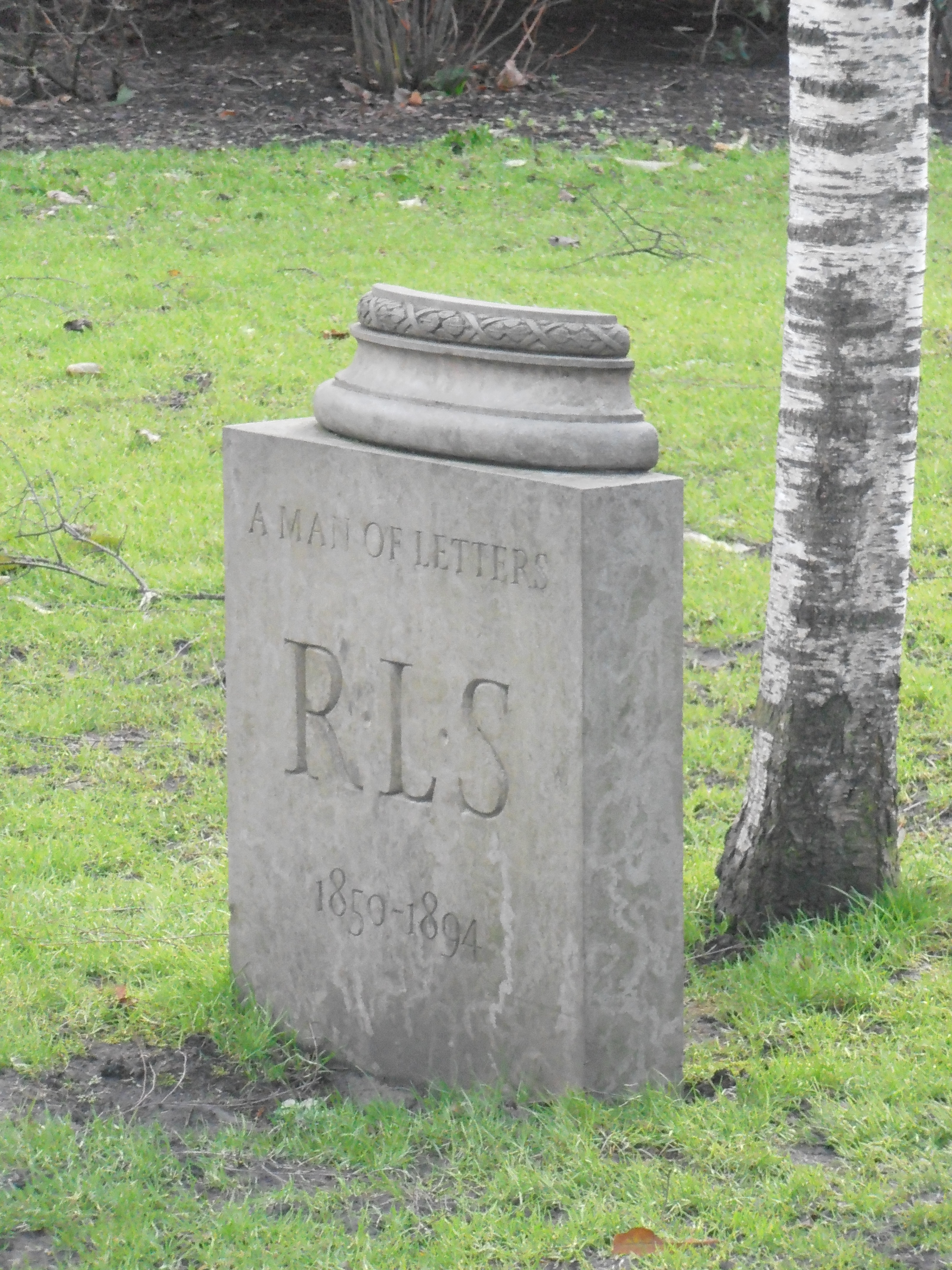 File Rls Memorial By Ian Hamilton Finlay Edinburgh Jpg