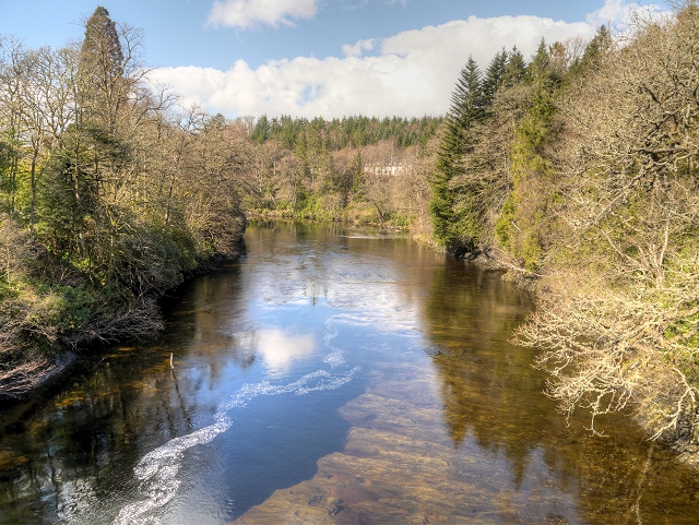 River Spean from Spean Bridge - geograph.org.uk - 3907912