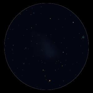 La Piccola Nube di Magellano al binocolo