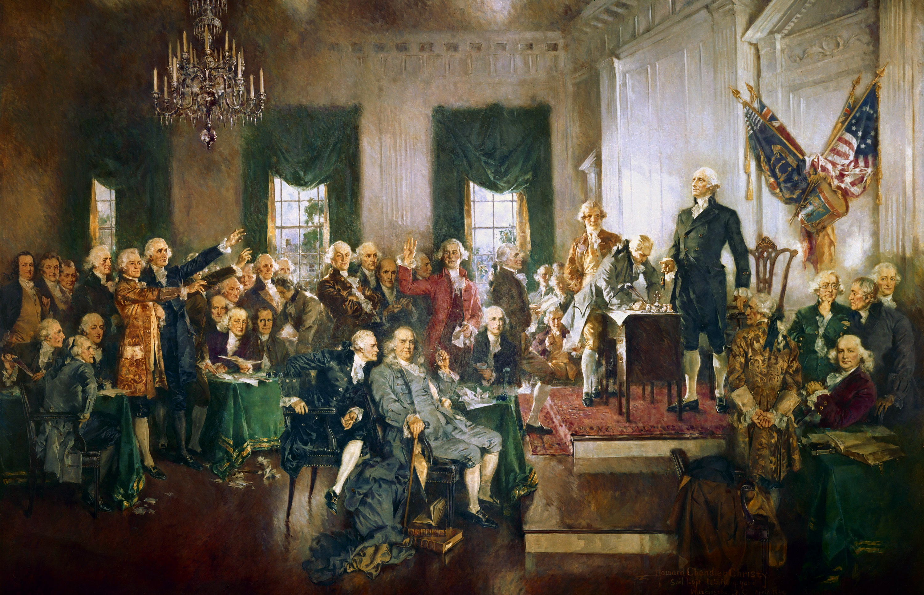 File Scene At The Signing Of The Constitution Of The United States jpg 