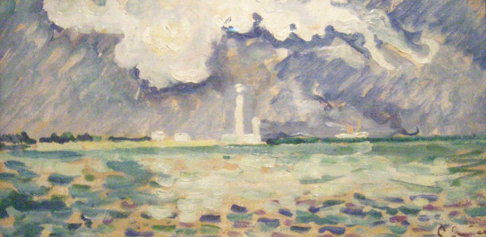 Paul Signac, El faro de Gatteville