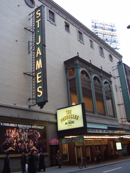 St James Theatre New York Ny Seating Chart