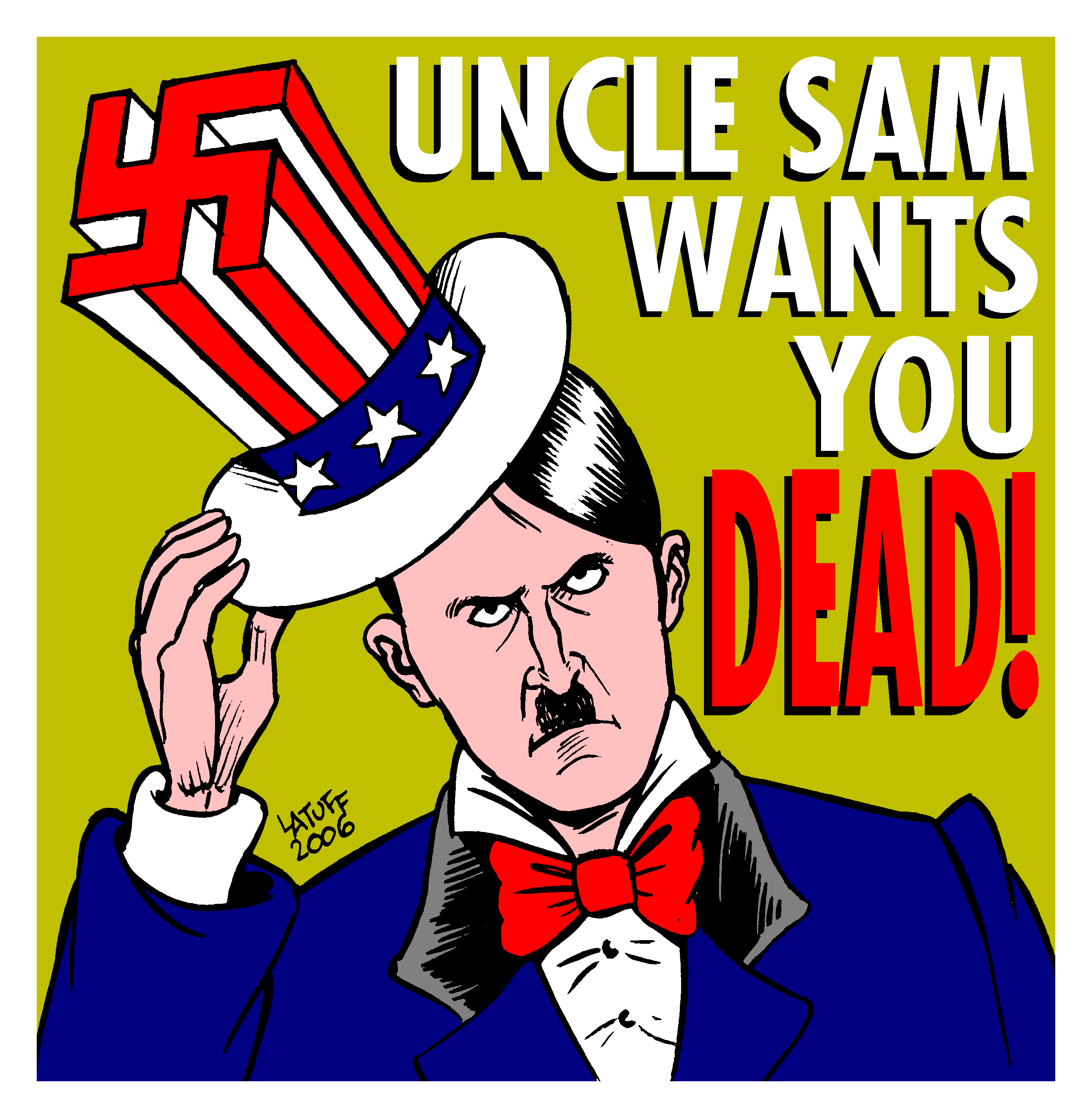 uncle sam face coloring page