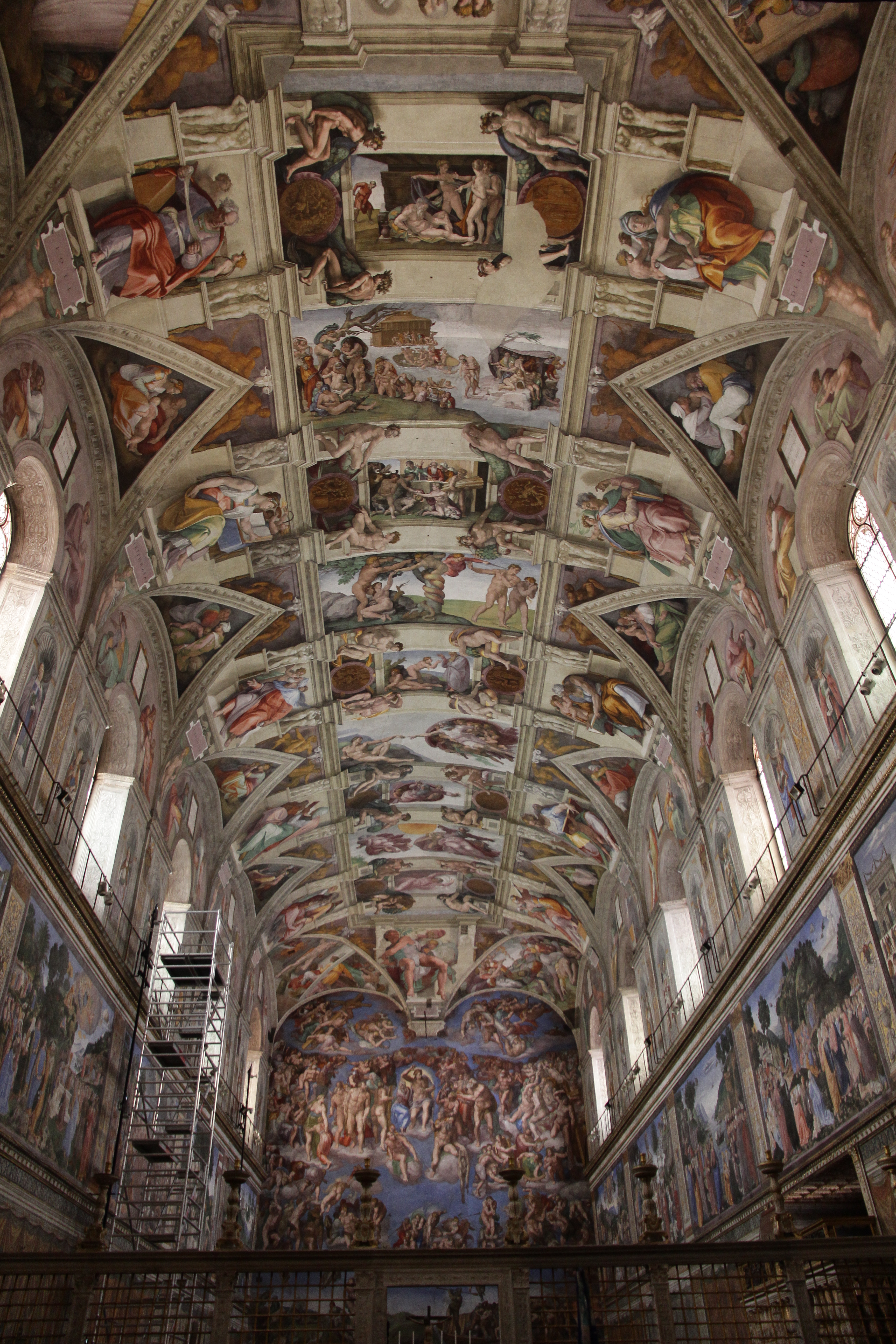 Sistine Chapel Ceiling and The Last Judgment