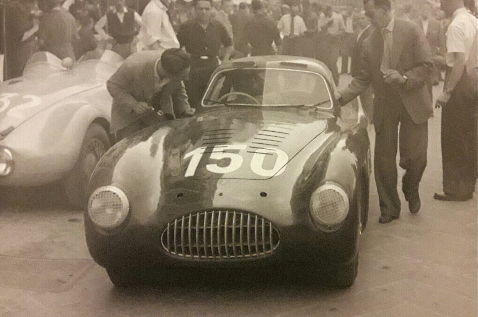 Стирлинг Мосс тренировка перед Mille Miglia 1955