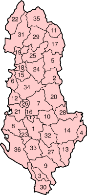 File:AlbaniaNumberedDistricts.png