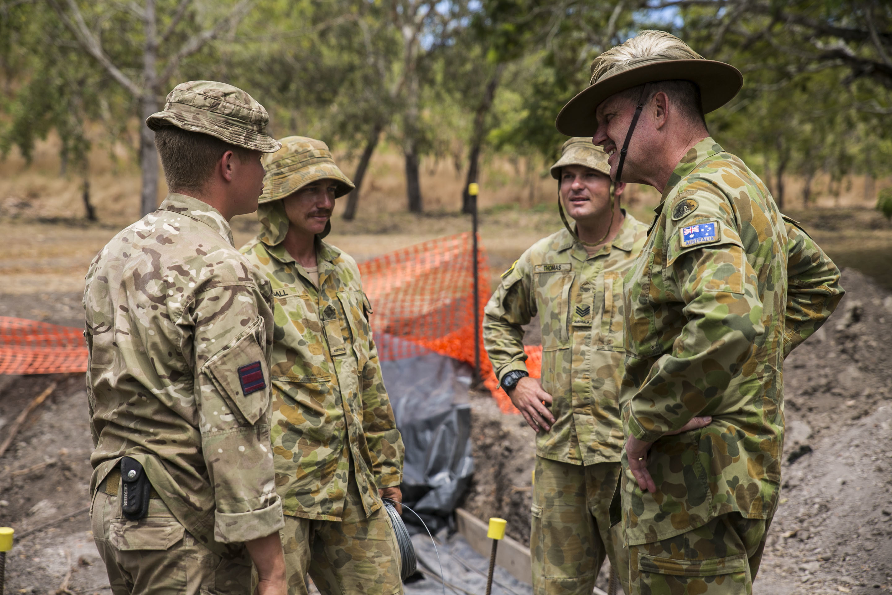 Army Sergeant Major Visits Taurama Barracks Wikimedia