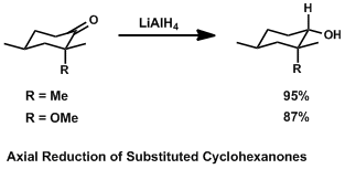 Aksial Pengurangan Diganti Cyclohexanones.gif