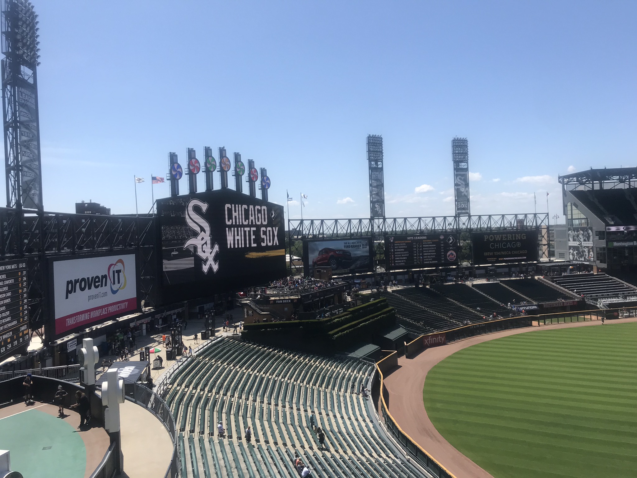 Guaranteed Rate Field Chicago White Sox Black and White Picture