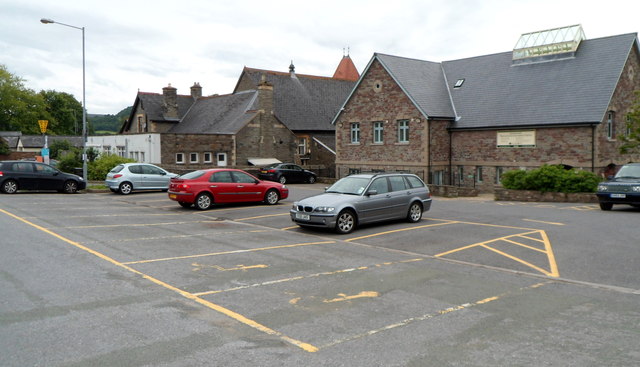 File:Crickhowell public car park - geograph.org.uk - 3040246.jpg