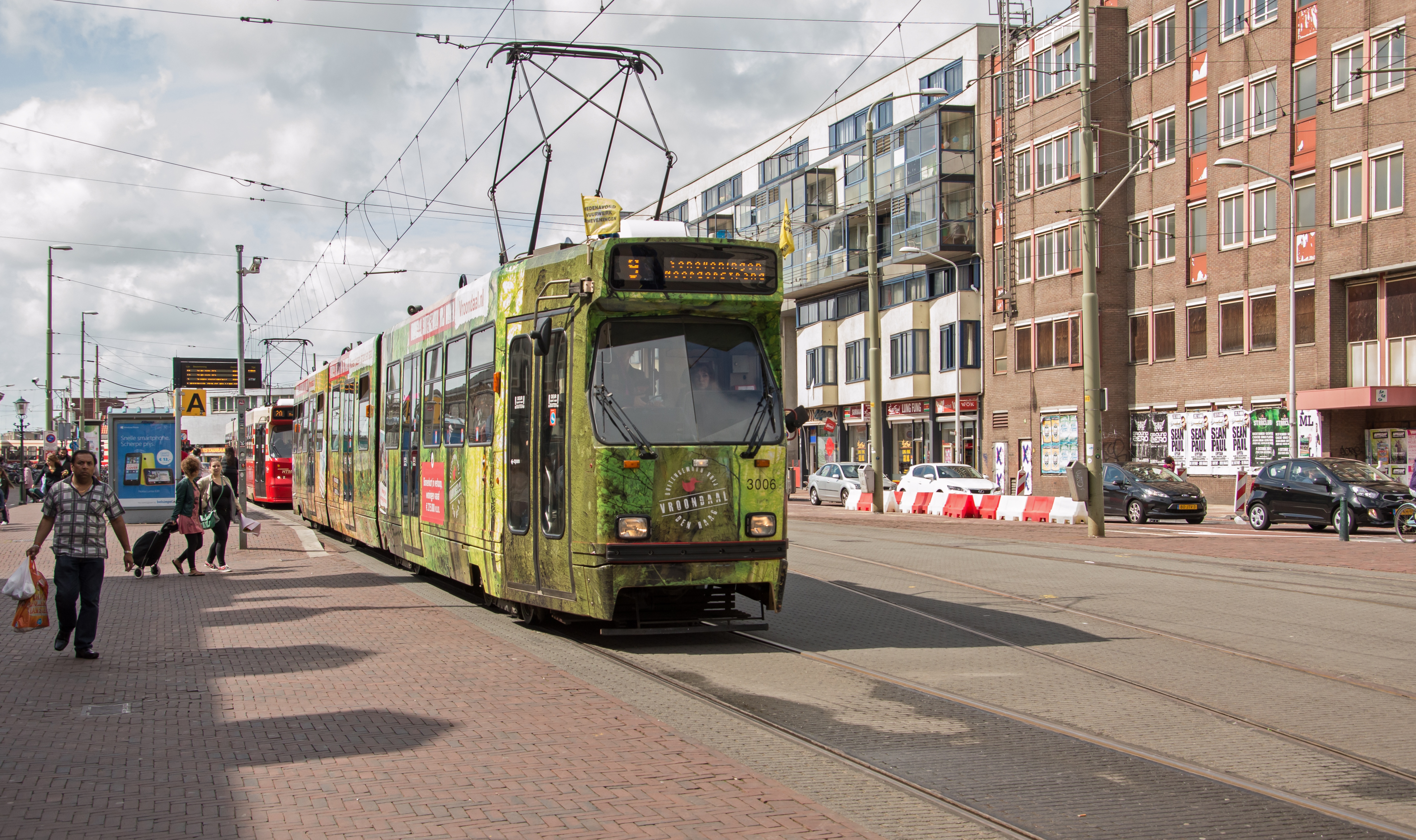 Smelten Buiten Andes File:Den Haag HS Tram HTM 3005 als lijn 9 naar Scheveningen Noorderstrand  (14781741227).jpg - Wikimedia Commons