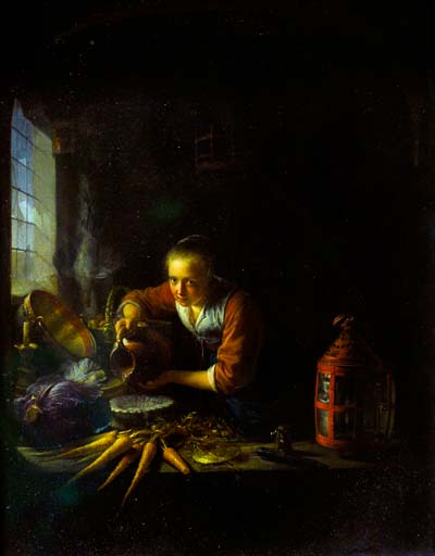 File:Dou, Gerard - La Cuisinière Hollandaise - 17th century.jpg