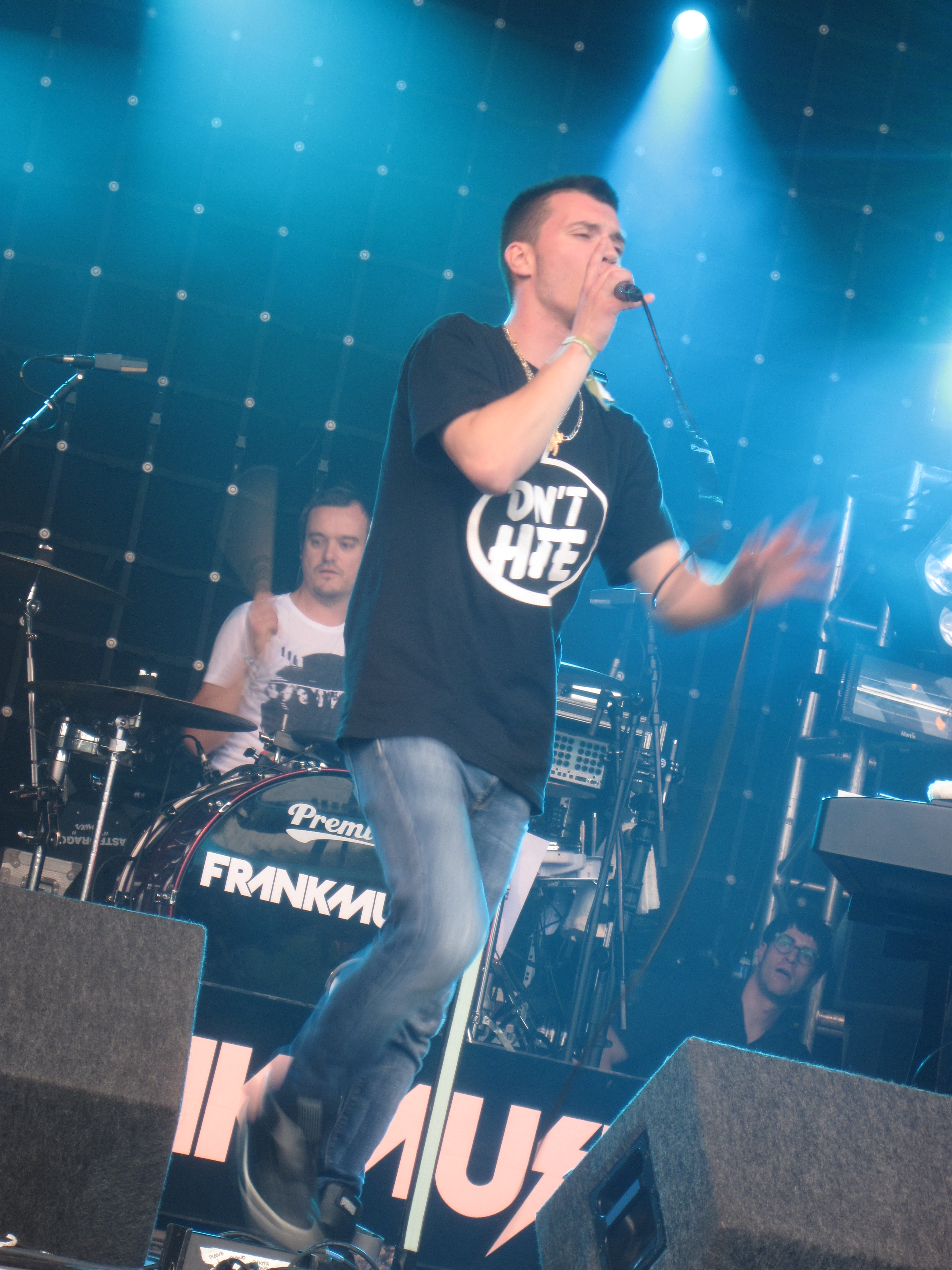 Frankmusik performing at [[Lovebox Festival]] in [[London]] on 18 July 2009