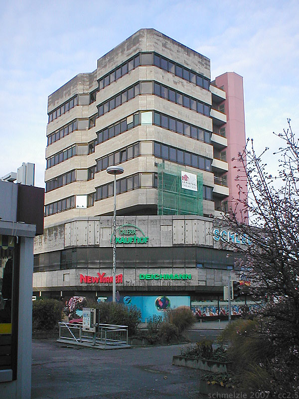 Büroturm des Wollhaus-Zentrums in Heilbronn