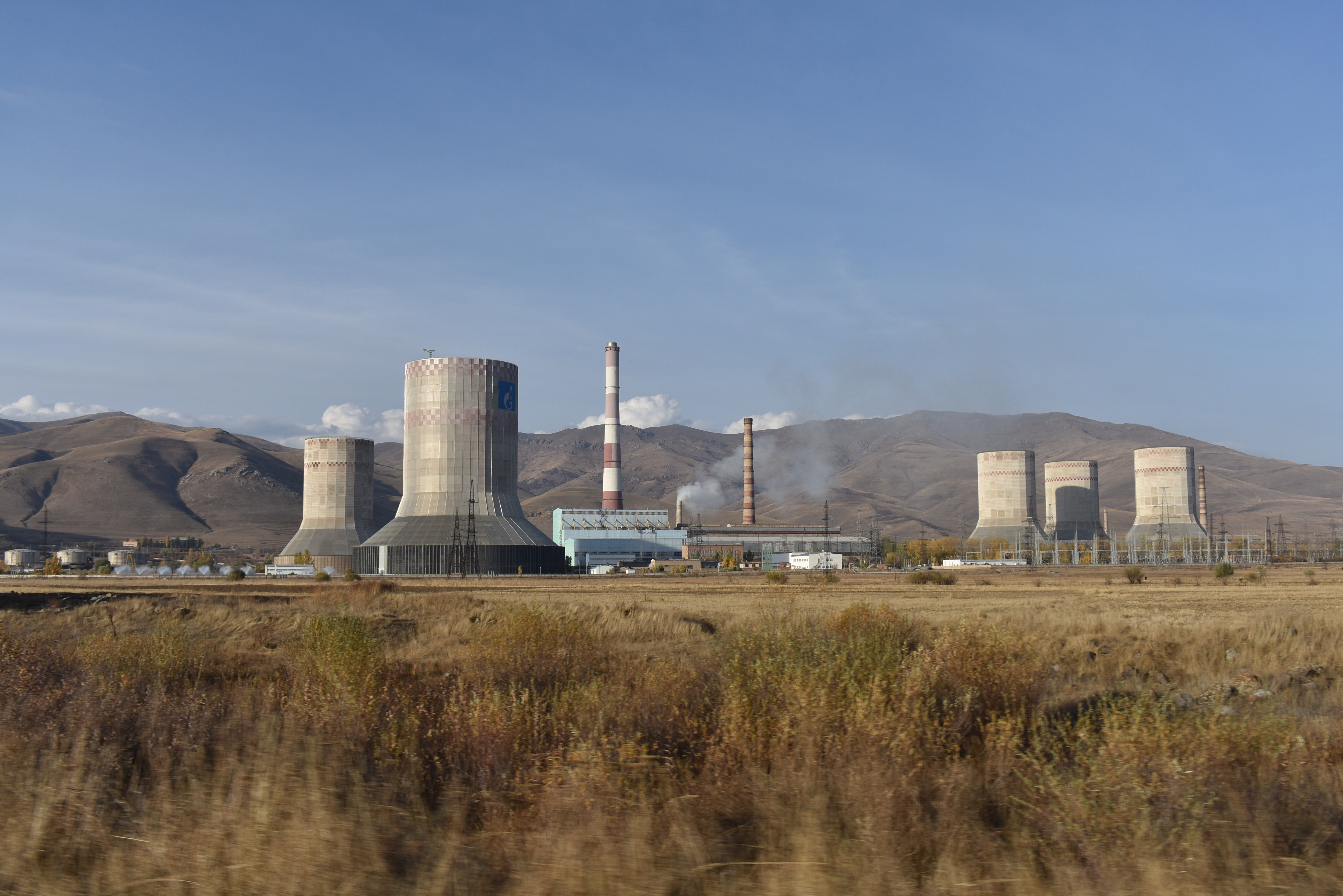 Раздан ТЭС. Hrazdan Hydro Power Plant. Теплоэлектростанция Фергане.