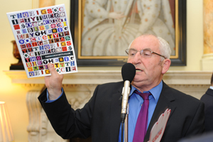 John Bird, founder of The Big Issue, at the launch of the Big Society Network