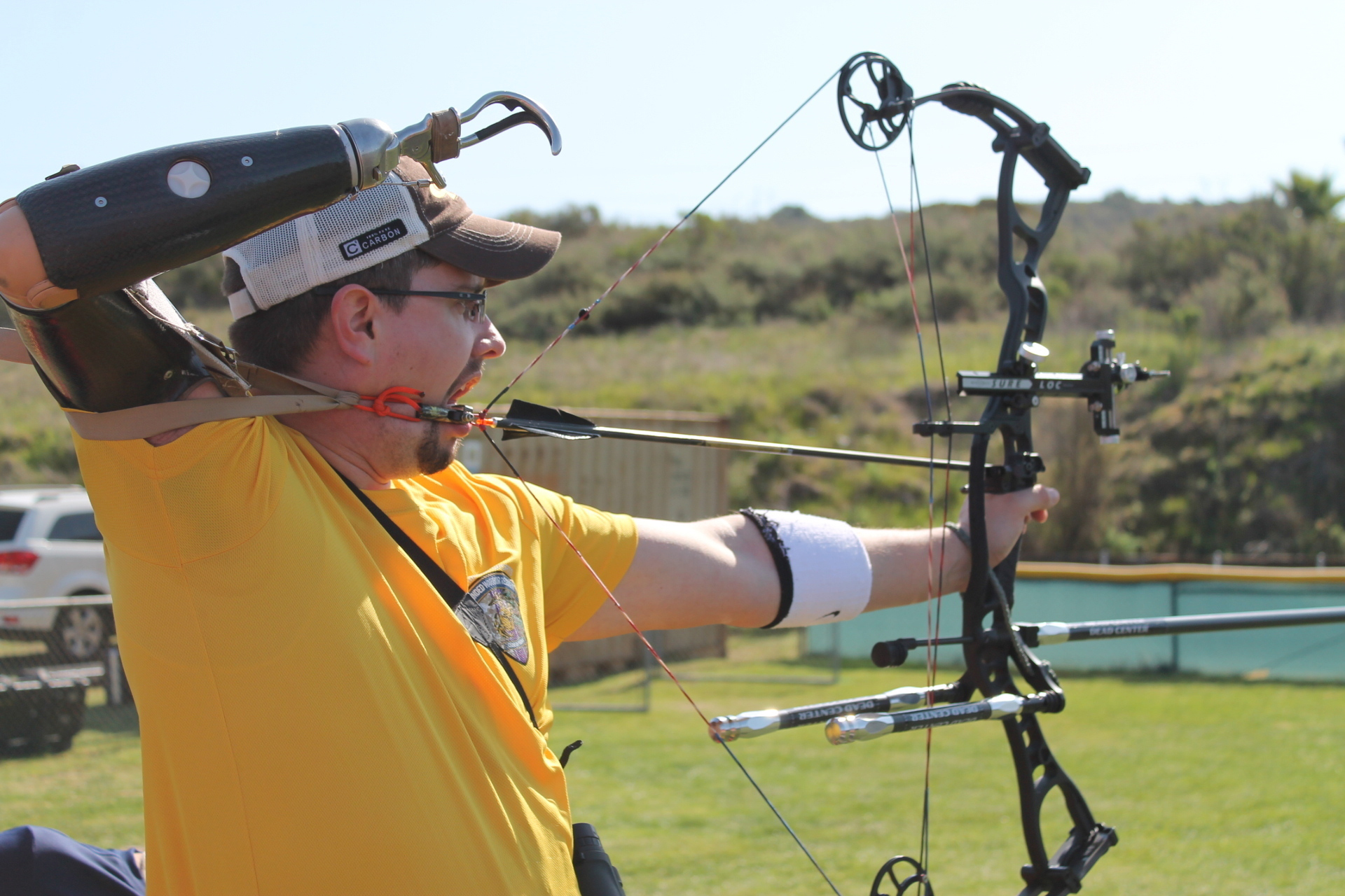 File Marine Corps Veteran Mark P Oibrien Participates In An Archery Competition At The 12 Marine Corps Trials At Camp Pendleton 1217 O Ix633 157 Jpg Wikimedia Commons