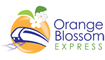Logo for the proposed Orange Blossom Express public transit service