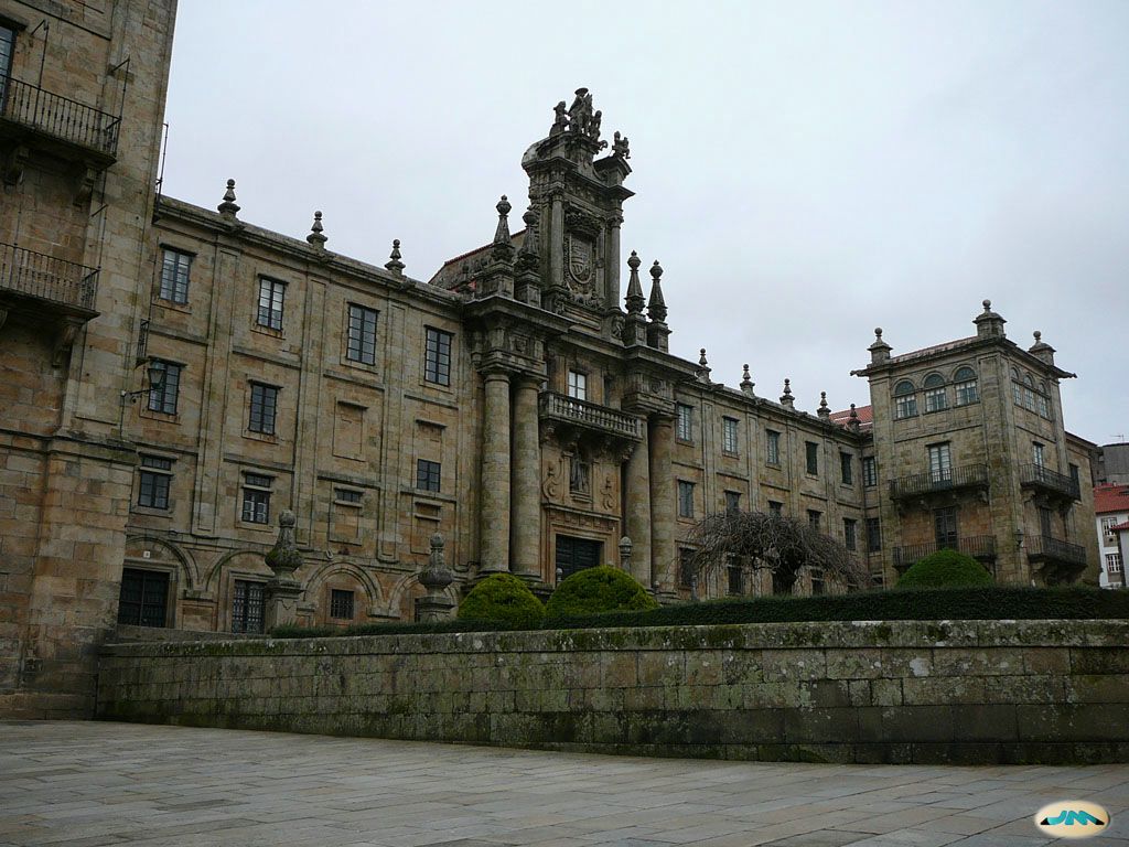 Santiago De Compostela Spain Monastery Of San Martino Pinario